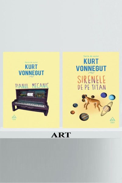 Pachet Kurt Vonnegut (Pianul mecanic, Sirenele de pe Titan)