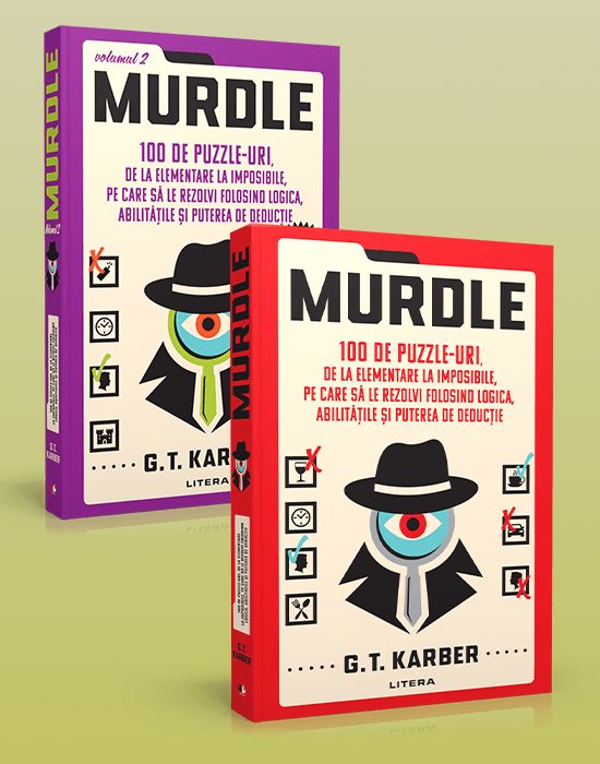 Pachet Murdle - cazuri detectivistice