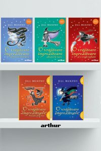 Pachet O vrăjitoare îngrozitoare (5 volume Orange Fantasy) - Jill Murphy