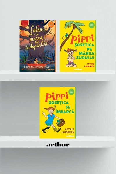 Pachet Personaje curajoase  (3 volume) - Astrid Lindgren, Kelly Erin...