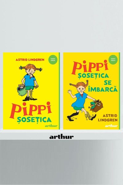Pachet  Pippi Șosețica (2 volume) - Astrid Lindgren