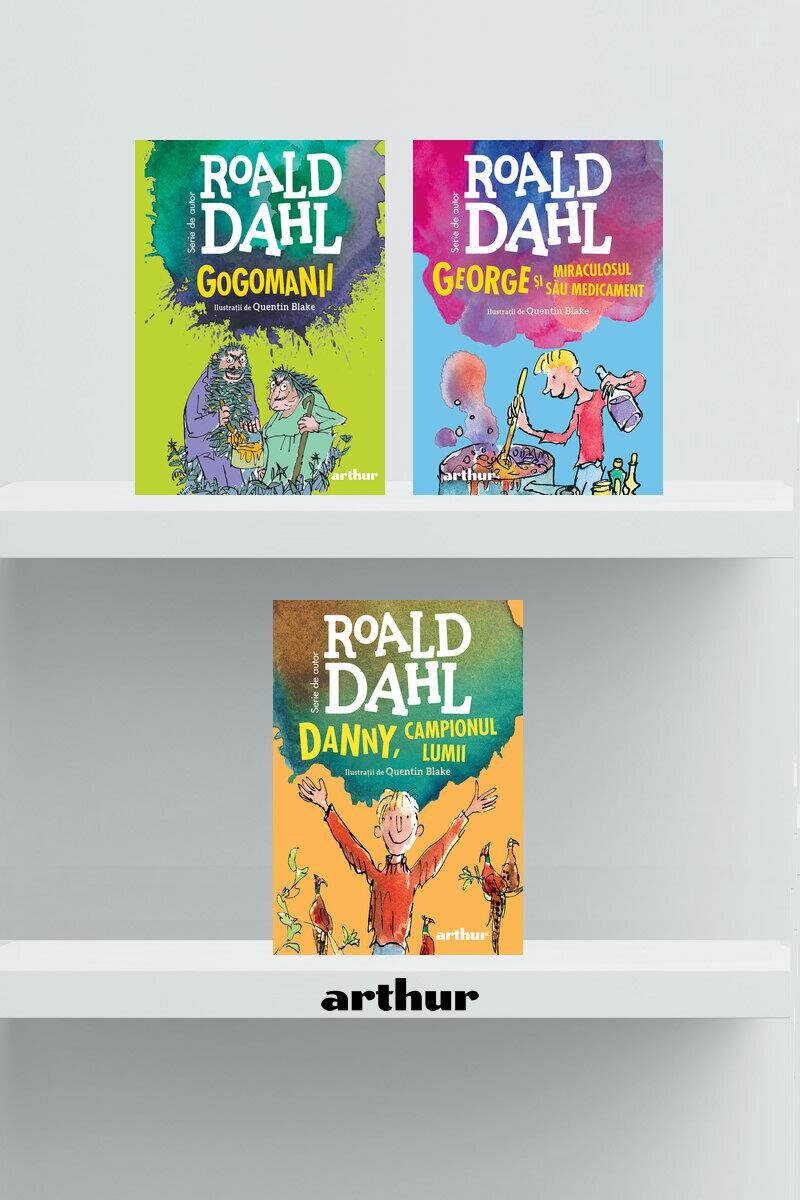 Pachet Roald Dahl (Gogomanii, George, Danny)