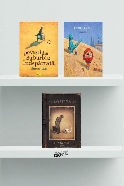 Pachet Shaun Tan ( Regulile verii, Sosirea, Povești din suburbia îndepărtată) - Shaun Tan