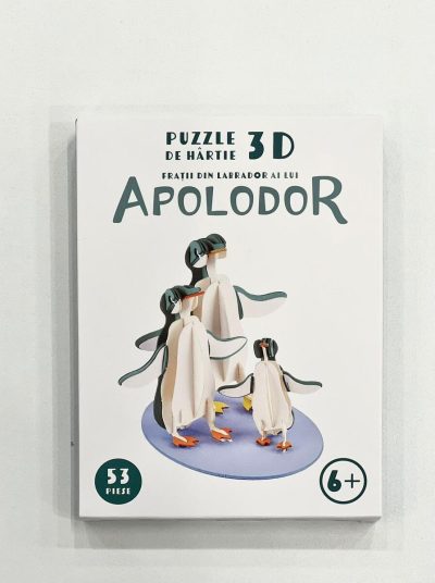 Puzzle 3D din hârtie: Frații din Labrador ai lui APOLODOR (53 piese)