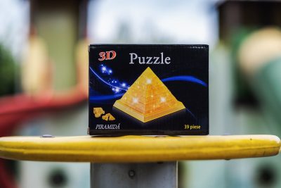 Puzzle 3D Piramida - 39 piese