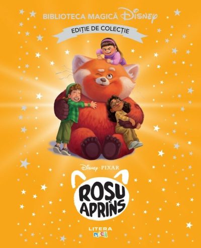 Rosu-aprins. Disney. Biblioteca magica. Editie de colectie