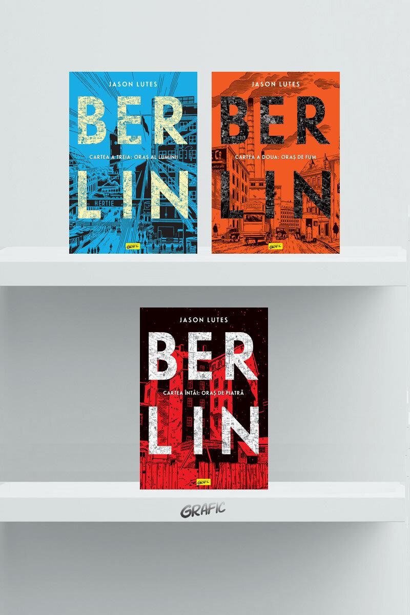 Trilogia Berlin (roman grafic în 3 volume) -  Jason Lutes